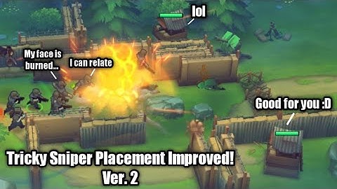 Guns up Mobile (Tricky Sniper Placement Improved!)