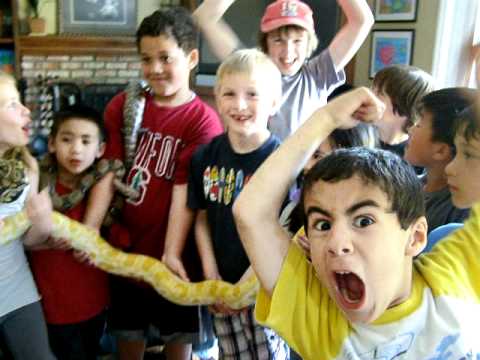 rat snakes in alabama Brian Gundy Does Reptile Birthday Party For Nicholas In San Jose California