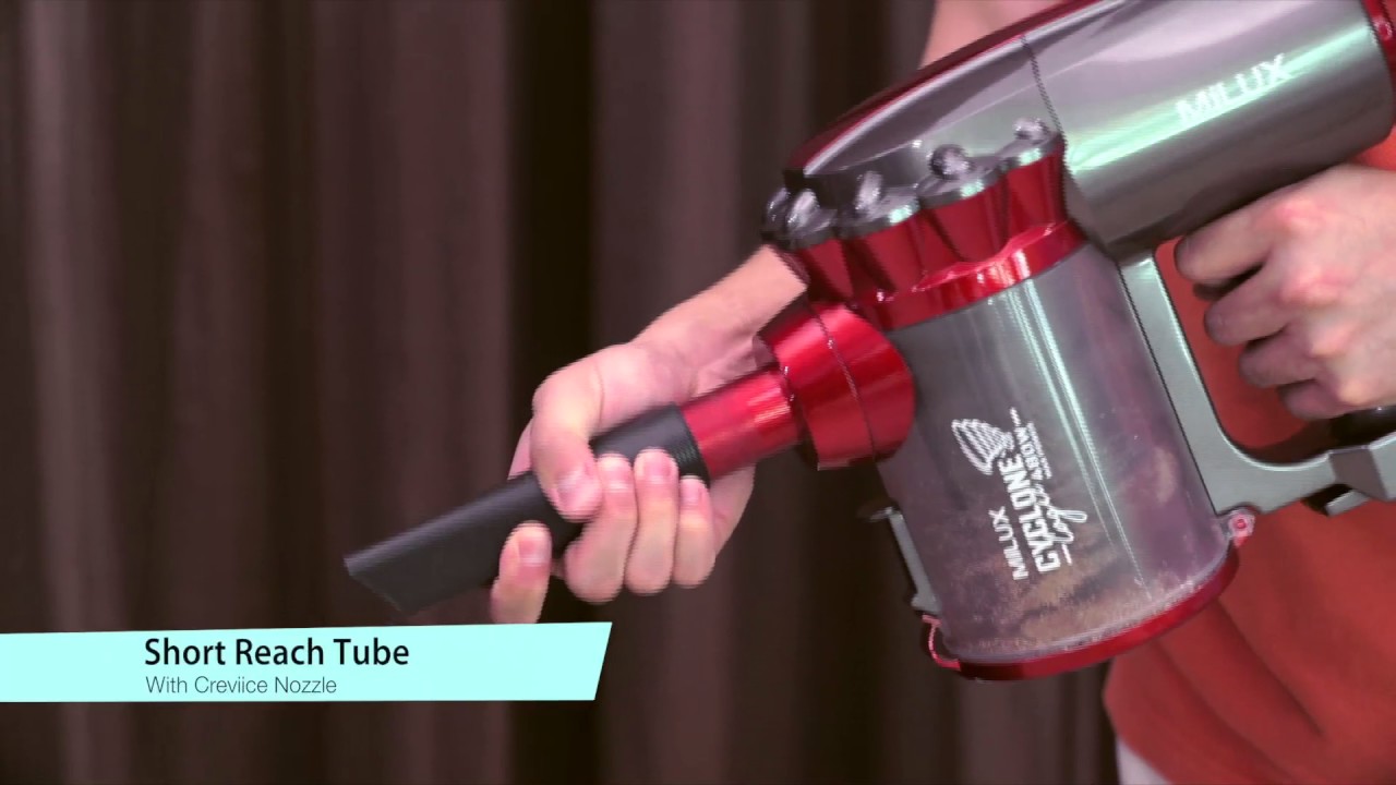 Milux MVC821 Cyclonic Handheld Vacuum Cleaner YouTube
