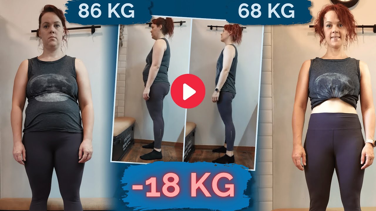 Dieses Vorher/Nachher Video spricht für sich | So hat Carolin 18 KG abgenommen!