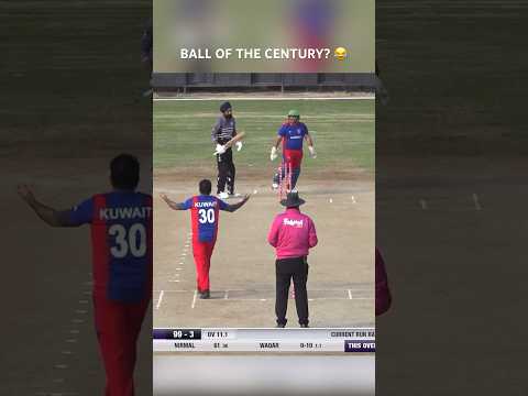 Ball of the century! via Kuwait Cricket Broadcasting #cricket #cricketdistrict