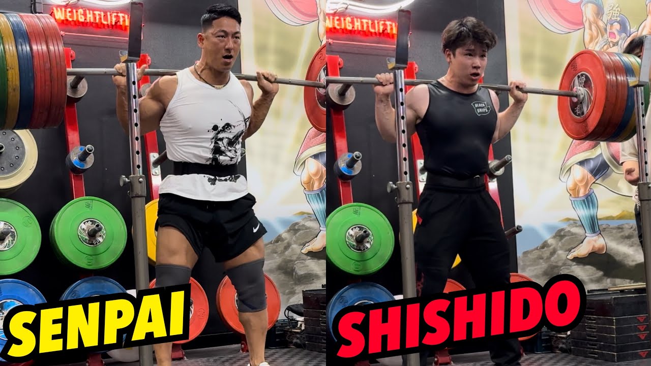 東京五輪代表とロサンゼルス五輪代表になる男のスクワット【SQUAT モチベーション動画】2024/5/6