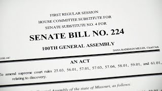 Missouri Lawmakers Approve Reforms to Discovery Procedures in State Courts