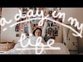 a day in the life of an ART STUDENT + painting w my bf | highschool