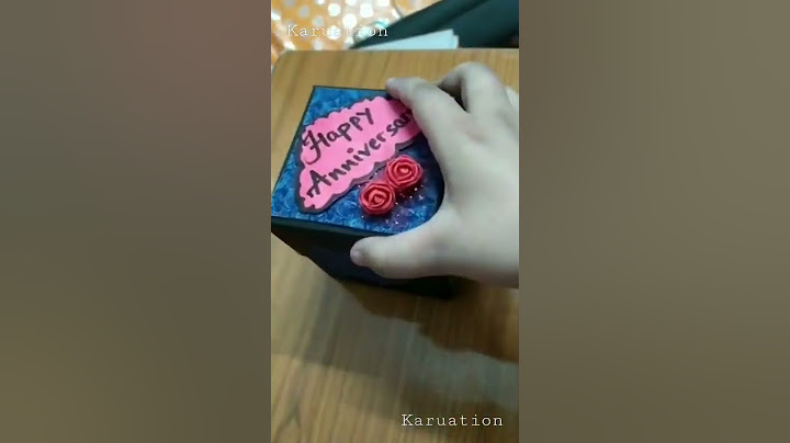 anniversary Gift For Your Loved Ones ❤️ | Handmade Gifts | Explosion Box | Can be customised