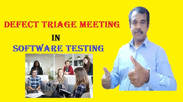 defect triage meeting software testing or in agile project | project meeting | testingshala