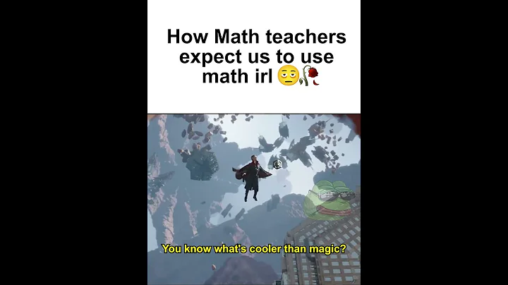 how math teachers expect us to use math irl