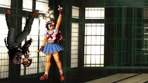 Athena vs All Kyos | King of Fighters WING EX v1.02.