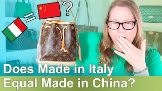 Are Louis Vuitton products made in China? Which LV products are