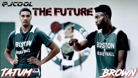 Jaylen Brown X Jayson Tatum - rockstar  "The Future Mix"   l  Top Dunks