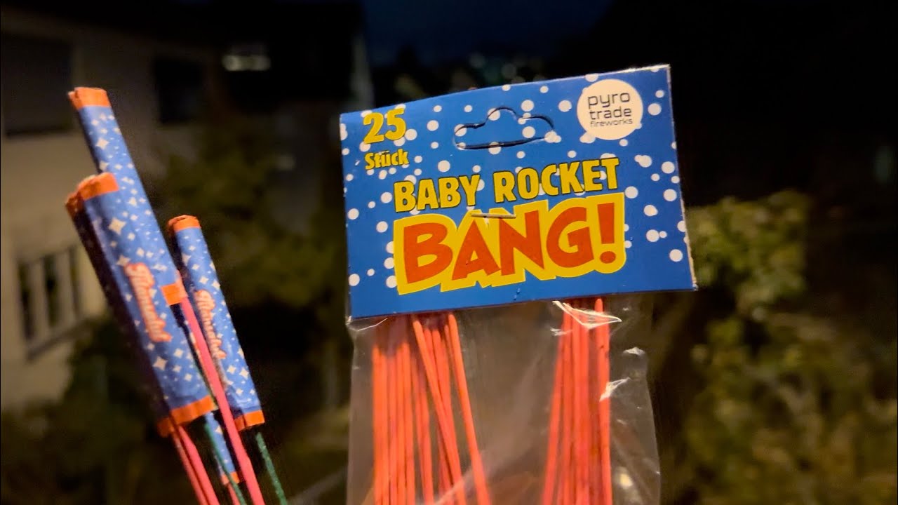 Pyro Trade Baby Raketen vs. Funke Baby Raketen - YouTube