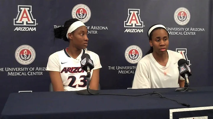 Erica Barnes and Davellyn Whyte Postgame Interview...