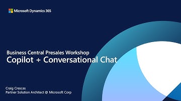 10   Copilot and Conversational Chat in Business Central