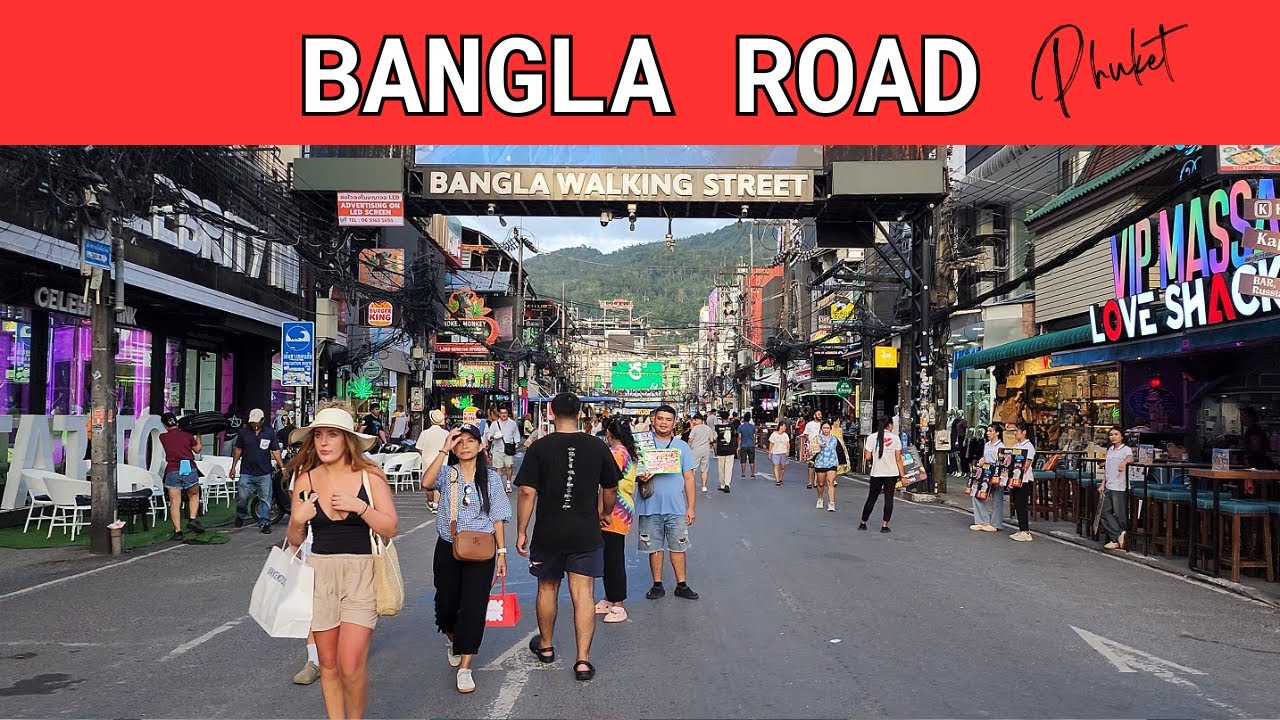 Bangla Road Phuket 2025 🇹🇭 | The CRAZIEST Street in Thailand at Night ...