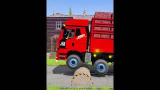 Ultimate Truck Test on Impossible Roads #automobile #spintires #beamngdrive