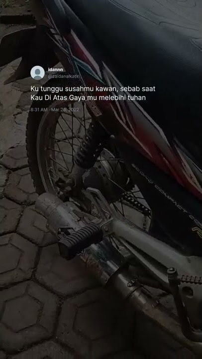 Kutunggu Susahmu Kawan :)