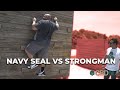 NAVY SEAL OBSTACLE COURSE CHALLENGE | NAVY SEAL VS 4X WORLD'S STRONGEST MAN Pt.1