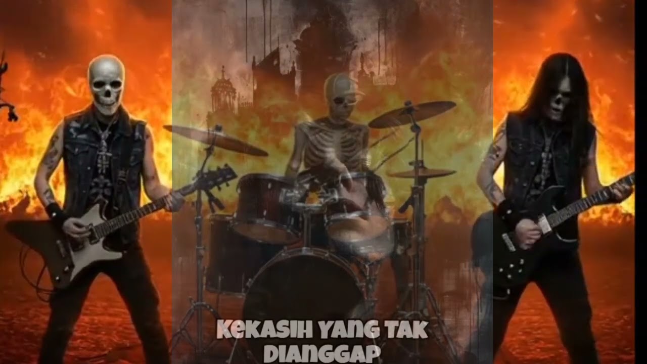 Kekasih yang tak dianggap versi rock metal