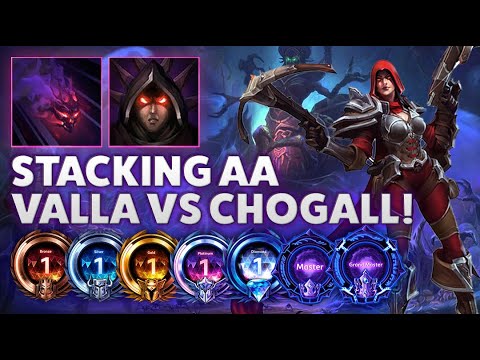 Valla Rain   STACKING AA VALLA VS CHOGALL   Bronze 2 Grandmaster S1 2023