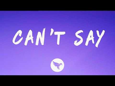 Travis Scott - Can't Say (Lyrics)