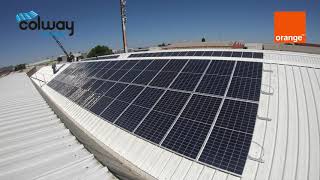 Colway energia  Instalacion Orange  Artesanos Multimedia