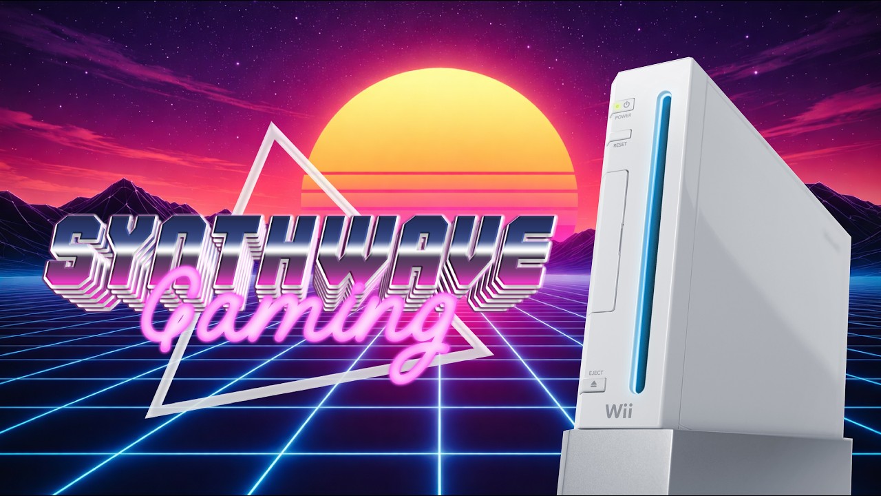 Synthwave Gaming on Wii 🌆🎮 7 Hidden Games with Retro 80s Vibes