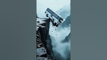 🚌 🪖 💪Bus saved by Indian Army just before falling into valley 🔥#ai #army