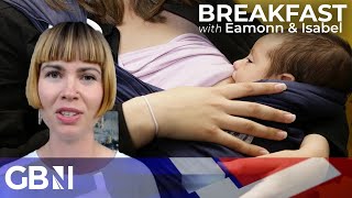 'It's a woman's right to breastfeed!' | Airline slammed for banning mum from feeding baby on flight