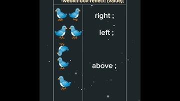 Learn css -webkit-box-reflect                                            #css #webkit #box #reflect