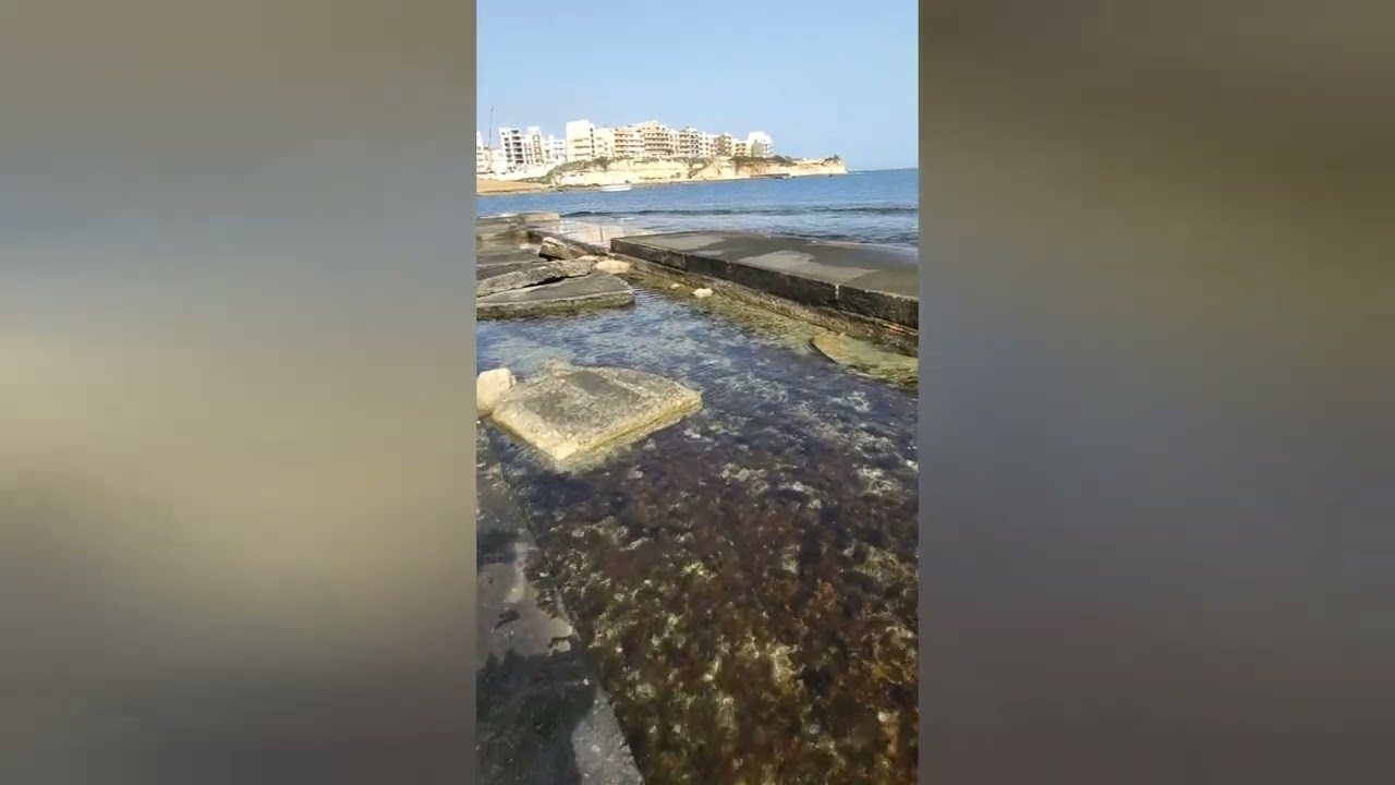 Gozo, Malta walk, walk around Marsalforn,Discover Gozo, April 26, 2022.