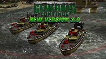 Armor Killer New Ship GLA | GENERALS CONTINUE 3.0 | Command and Conquer Generals Zero Hour