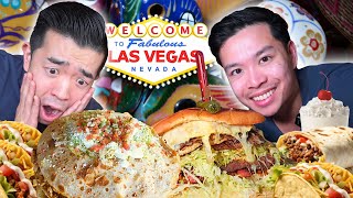 We Tried The BIGGEST FOOD CHALLENGES Of Las Vegas