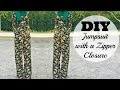 Nadira037 | DIY | How to Make a Jumpsuit with a Zipper Closure