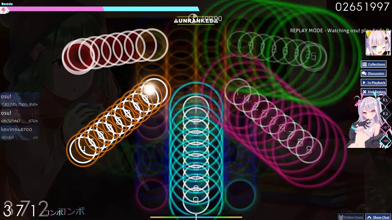 【OSU】Knife Party Centipede YouTube