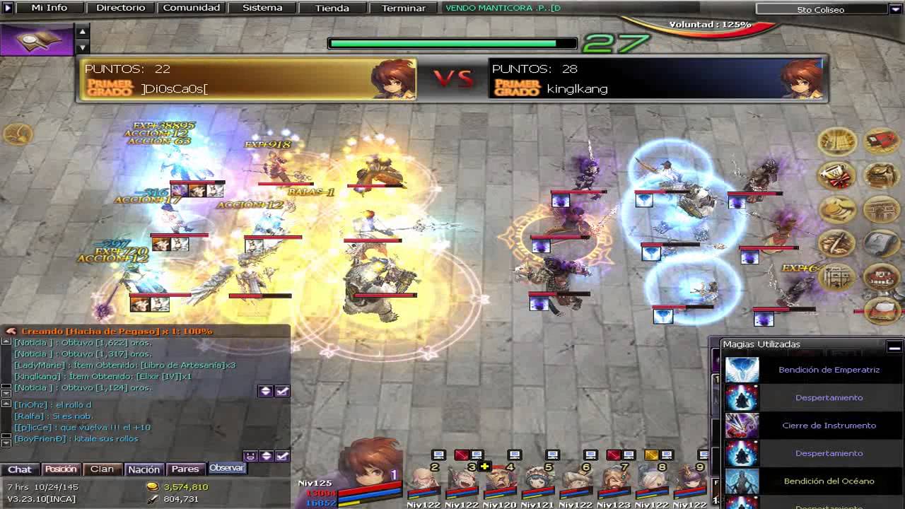 Atlantica Online español Semanal INCA ]Di0sCa0s[ Vs kinglkang 28/09/2013