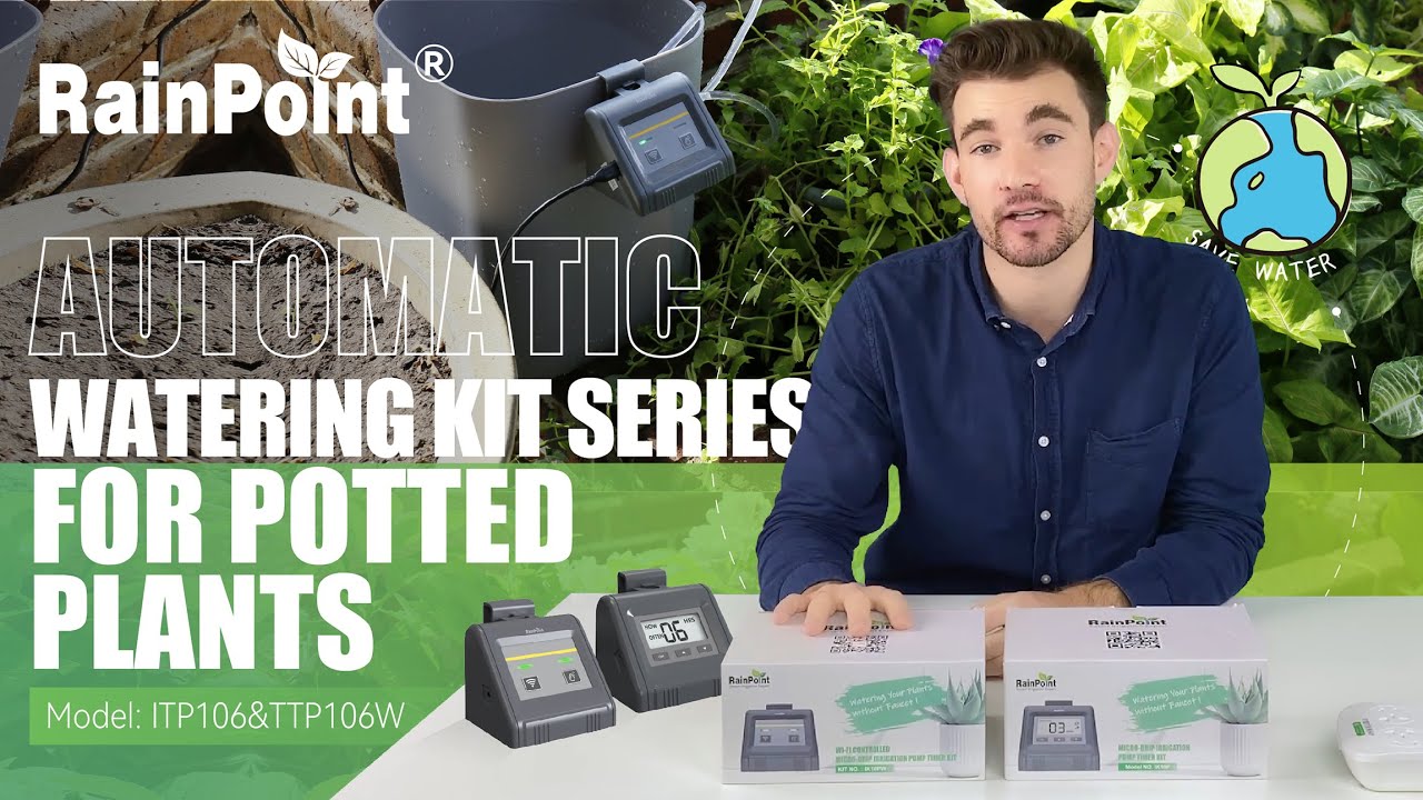 RainPoint Automatic Watering System for Indoor Potted PlantsDigital