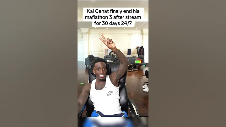 Kai cenat end his mafiathon 3 after stream for 30 days 24/7 #kaicenat