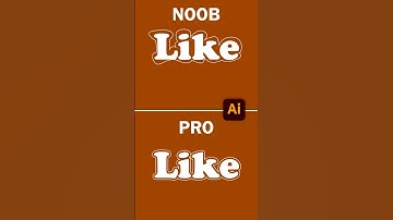 Illustrator Tips | Noob vs pro Editor | Tutorial | The Edit Art | Beginner | Ai