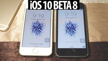iPhone 5S - iOS 10 BETA 8 vs. iOS 9.3.5 Speed Test + Benchmark! #IOS #IOS10BETA8 #IOS935 #IPHONE