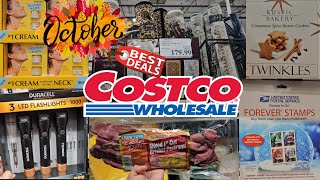 COSTCO AWESOME NEW OCTOBER DEALS ARE HERE SHOP WITH ME WALK THROUGH 