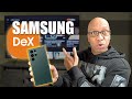 Samsung dex wireless setup with galaxy 22ultra smart tv tutorial