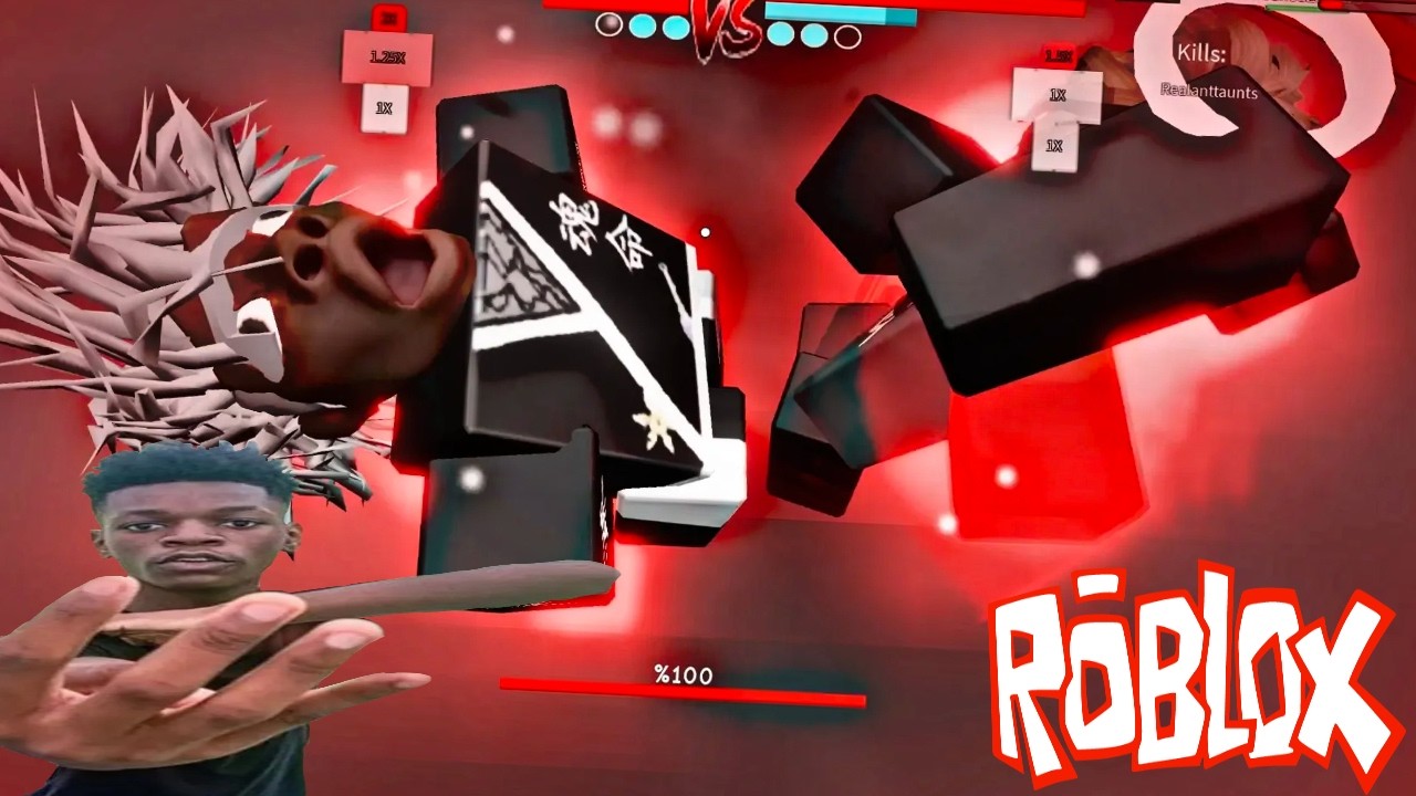 Brochacho REALLY KNOCKED MY SHIII ON ROBLOX!!!! - YouTube