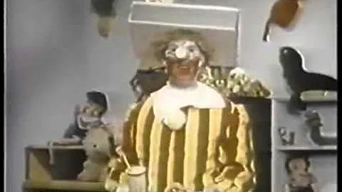 RARE First Ronald McDonald commercial