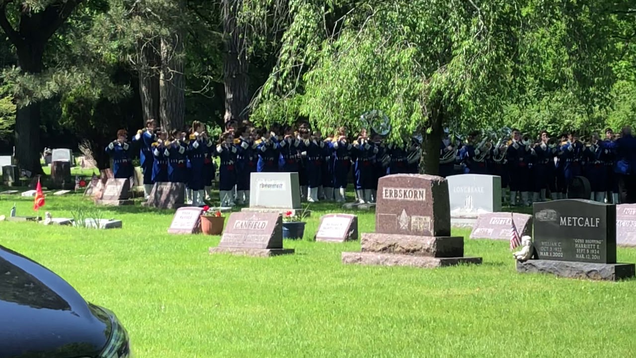 Anthony Wayne Marching Generals, Star Spangled Banner, Wakeman Cemetery