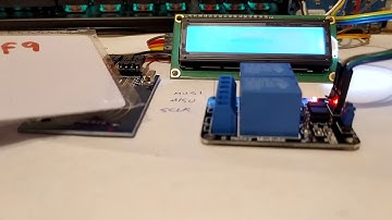 Arduino RC 522 RFID  + I2C LCD Demo