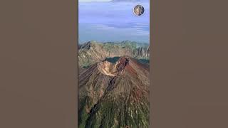Gunung Berapi Tertinggi Kedua di Indonesia #shorts #rinjani #gunungrinjani #gunungberapi #lombok