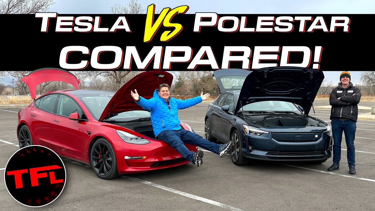 COMPARED: Is The New 2024 Polestar 2 Better Than The Tesla Model 3? 