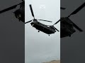 The Royal Air Force CH47 Chinook
