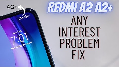 Redmi A2 A2+ Internet Not Work Fix Xiaomi A2 Slow Internet Solved
