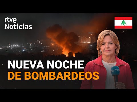 ISRAEL lanza un ATAQUE AÉREO contra un EDIFICIO en BEIRUT en el que hay al menos SEIS MUERTOS | RTVE